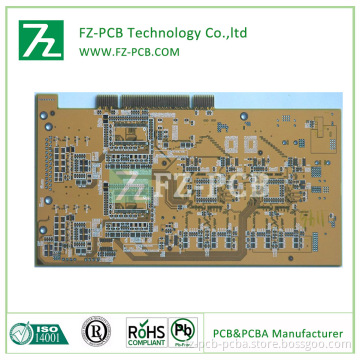 Six Layer Multilayer Enig and Gold Finger Circuit PCB